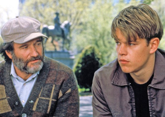 GOOD WILL HUNTING, Robin Williams, Matt Damon, 1997